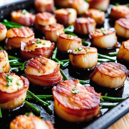 Bacon Wrapped Scallops Oven Recipe The Perfect Combination Of Savory Crispiness And Delicate