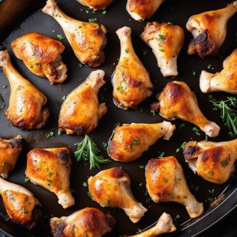 Baked Chicken Legs Oven Recipe: Succulent And Flavorful Delights