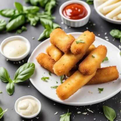 How To Make Perfect Mozzarella Sticks In The Oven