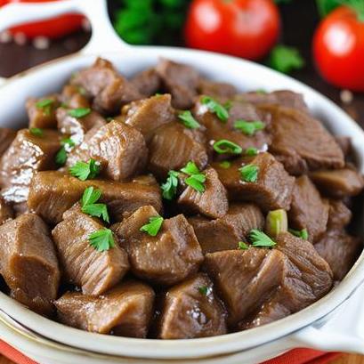 oven baked beef tips