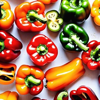 oven baked bell peppers