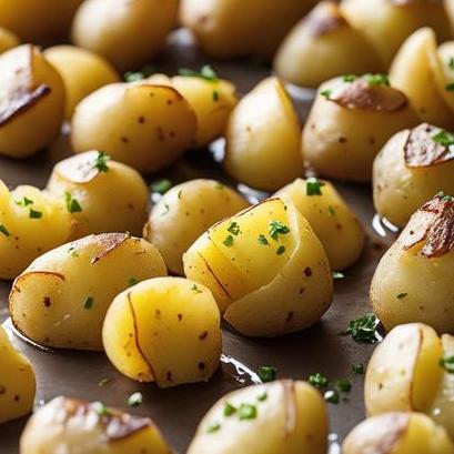 oven baked bite size potatoes