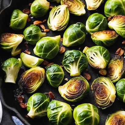 oven baked brussel sprouts