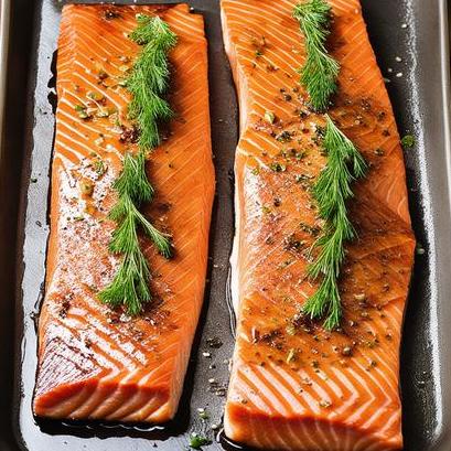 oven baked cedar plank salmon
