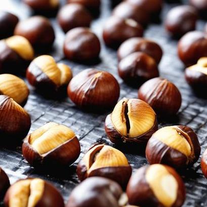 oven baked chestnuts