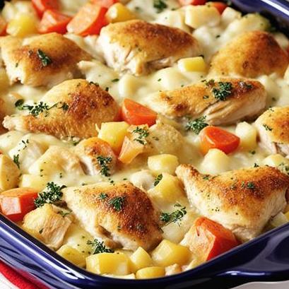 oven baked chicken casserole