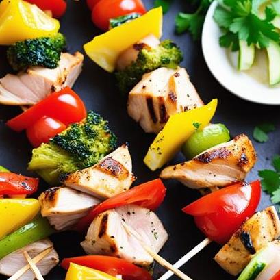 oven baked chicken kabobs