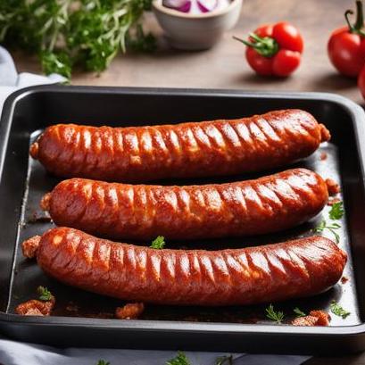 oven baked chorizo sausage