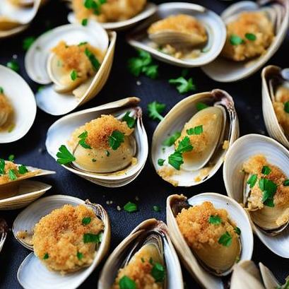 oven baked clams