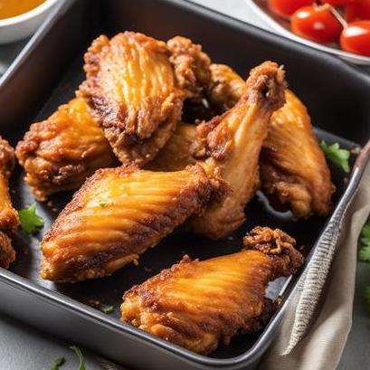 oven baked crispy chicken wings