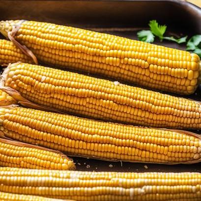 oven baked ears of corn