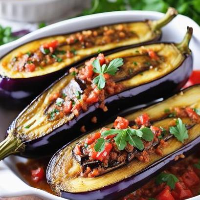 oven baked eggplant