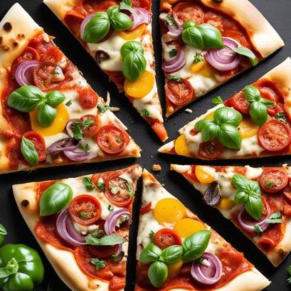 oven baked flatbread pizza