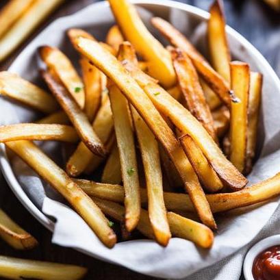 oven baked french fries