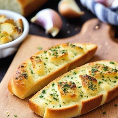 oven baked garlic bread