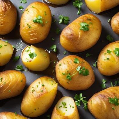 oven baked golden potatoes