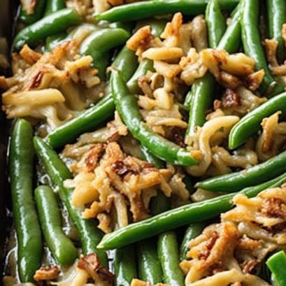 oven baked green bean casserole