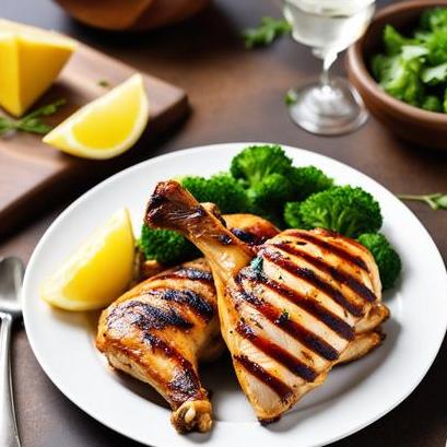oven baked grilled chicken
