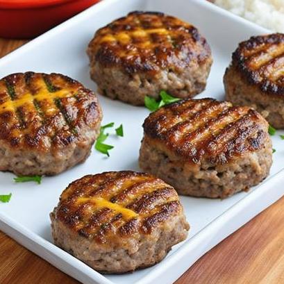 oven baked hamburger patties