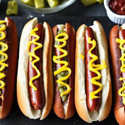 oven baked hot dogs