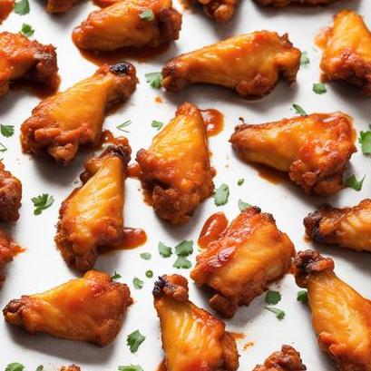 oven baked hot wings