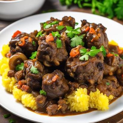 oven baked jamaican oxtails