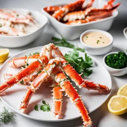 oven baked king crab legs