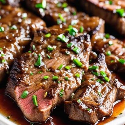 oven baked marinated steak tips