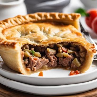oven baked meat pie