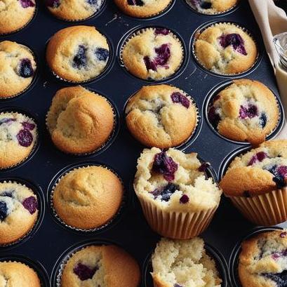 oven baked muffins