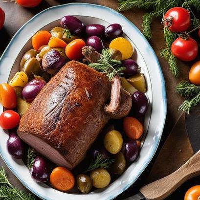 oven baked picnic roast