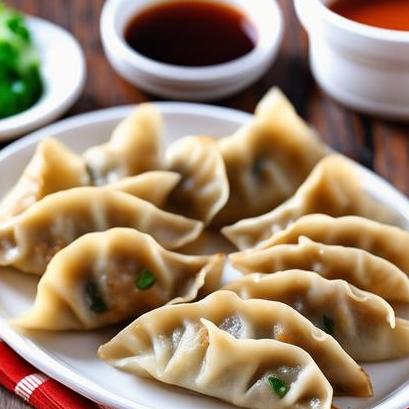 oven baked pot stickers