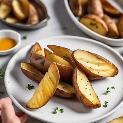 oven baked potatoes wedges