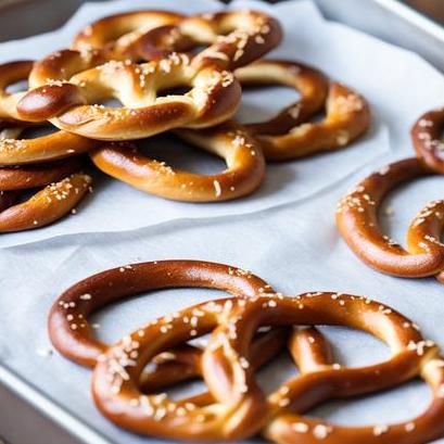 oven baked pretzels