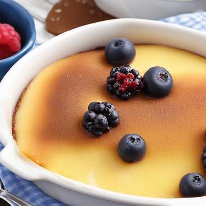 oven baked pudding