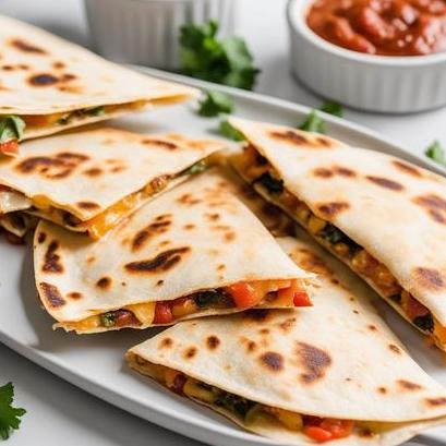 oven baked quesadillas