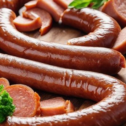 oven baked ring sausage