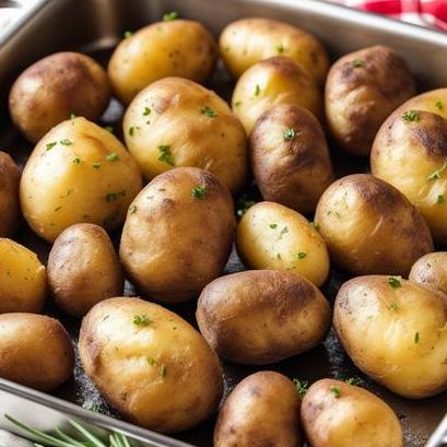 oven baked russet potatoes
