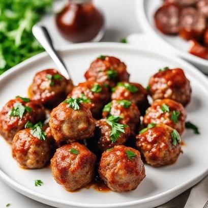 oven baked sausage meatballs