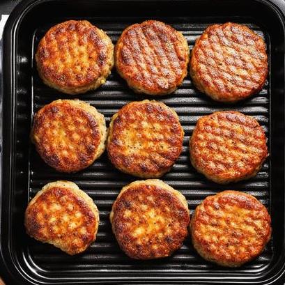 oven baked sausage patty