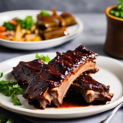 oven baked slow cooked ribs
