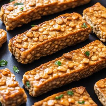 oven baked tempeh