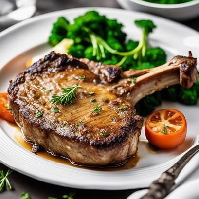 oven baked veal chops