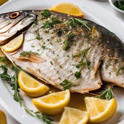 oven baked whole fish