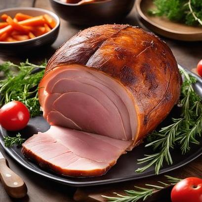 oven baked whole ham