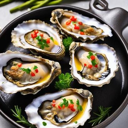 oven baked whole oysters