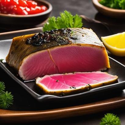 oven baked yellowfin tuna