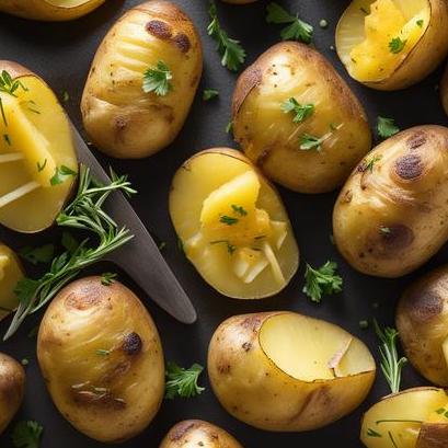 oven baked yukon gold potatoes