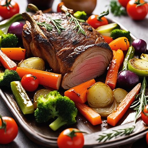 roast with vegetables