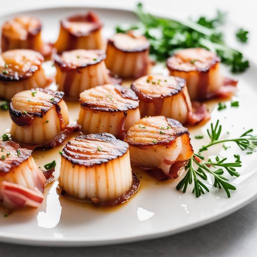 scallops wrapped in bacon